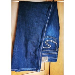 almost new Aiko Bootcut Silver Jeans